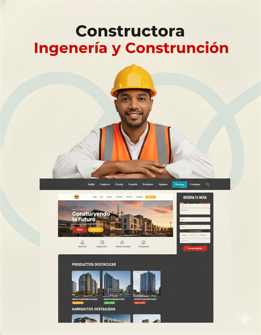  Web para Constructoras y Estudios de Arquitectura en WordPress